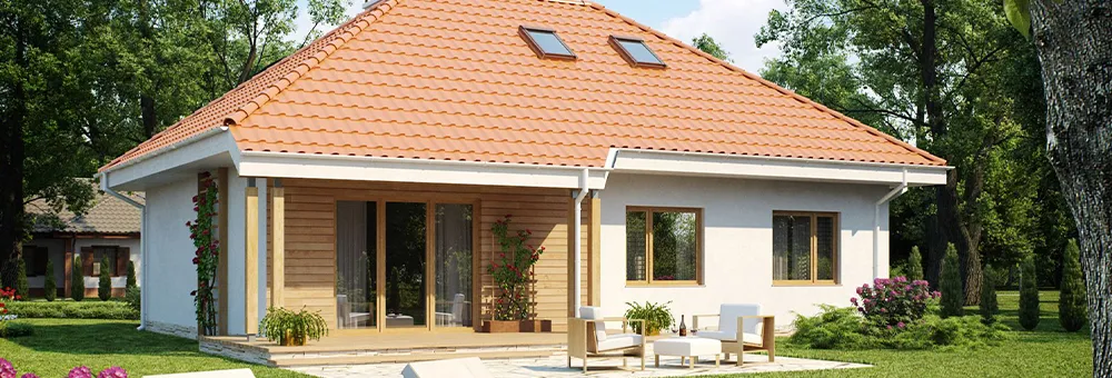 Проект дома одноэтажного с террасой. ТОП 10 идей проектов